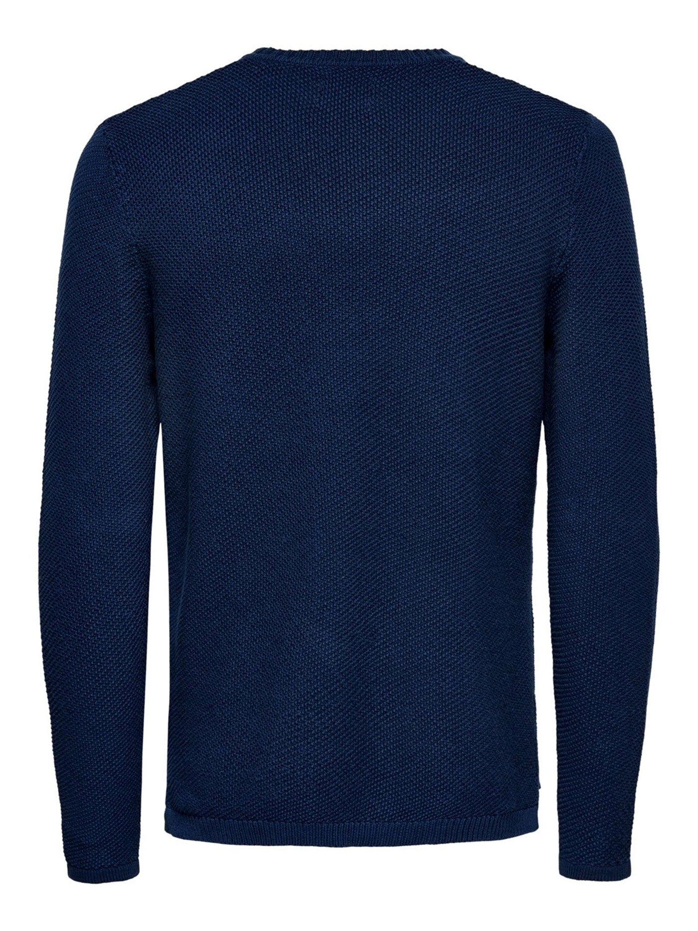 Dan Crew Neck - Dress Blue - Only & Sons - Blå 5