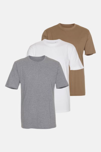 Oversized T-Shirt - Dam Paketerbjudande (3 st)