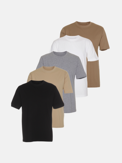 Oversized T-shirt - Dam Paketerbjudande (5 st)