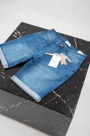 Performance Denim Shorts - Paketerbjudande (3 par)