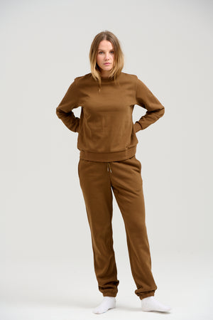 Basic Sweatsuit (Brun) - Paketerbjudanden (Dam)