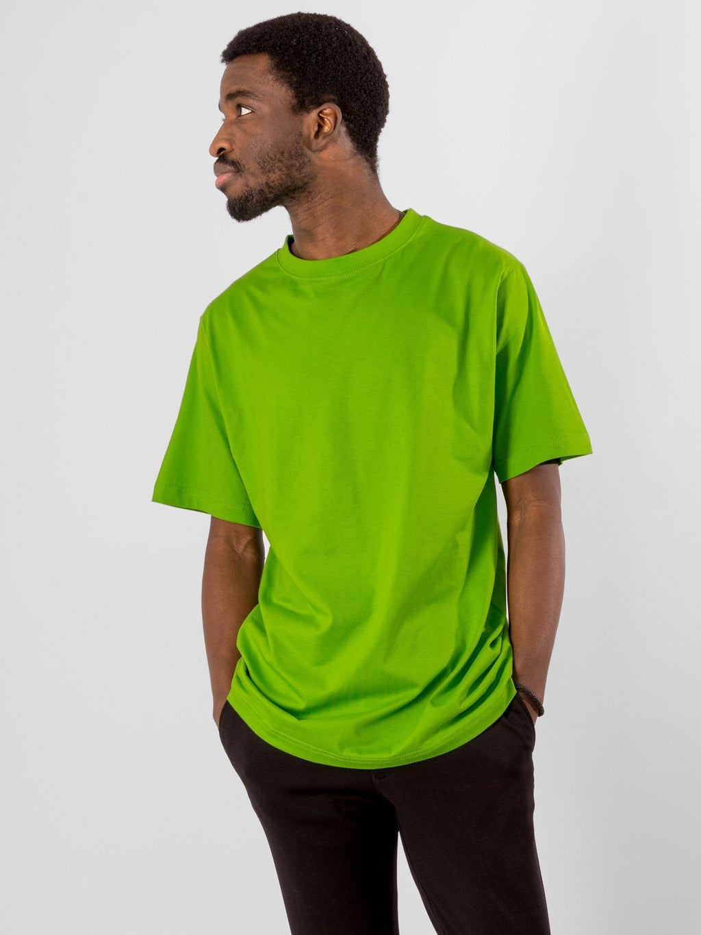 Oversized Tee - Limegrön