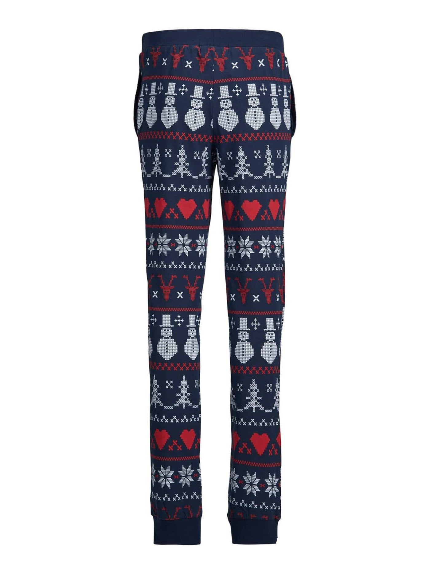 Snowflake Junior Pyjamas - Marinblå - TeeShoppen - Blå 3