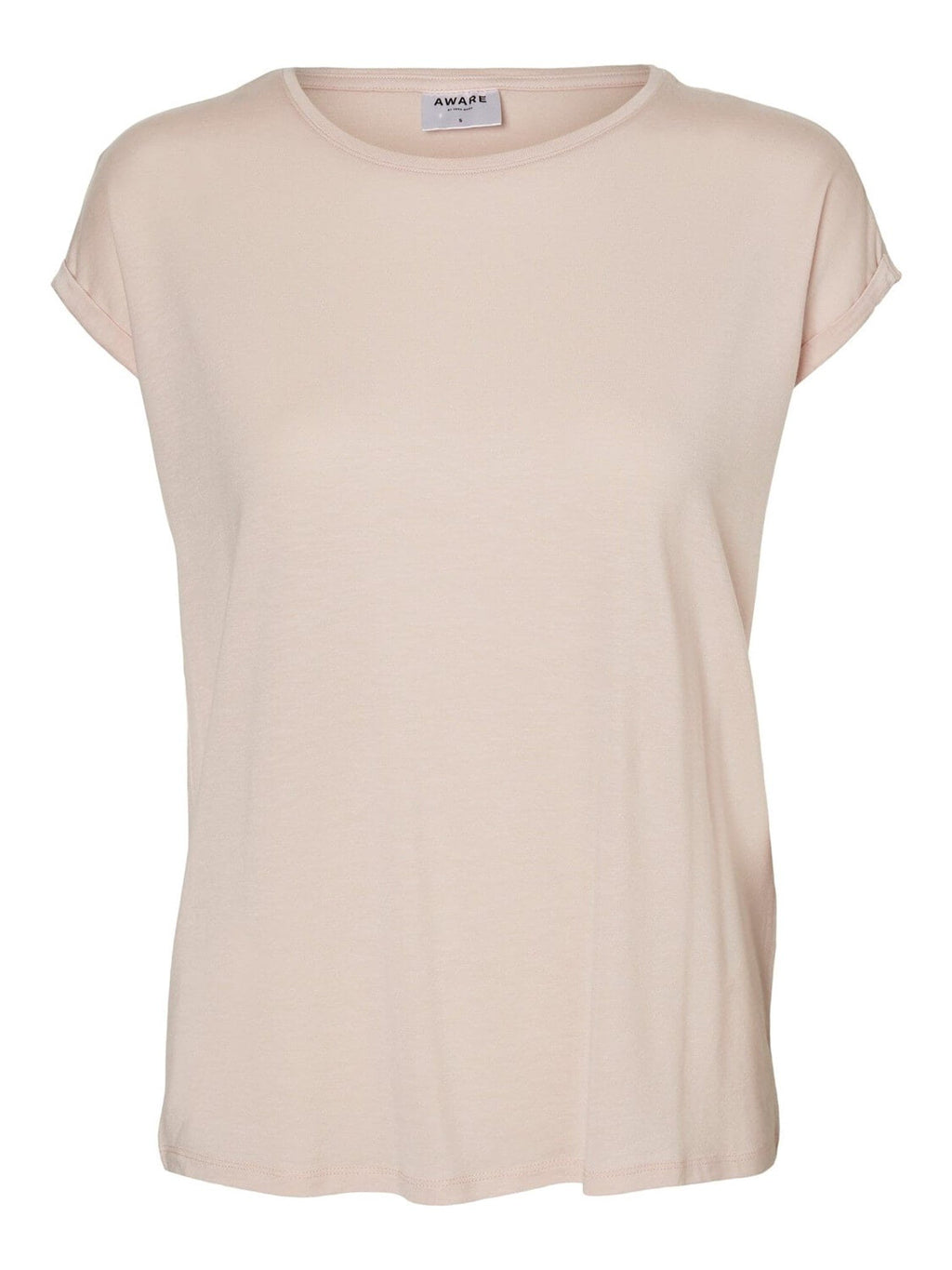 Basic mjuk Tee - Sepia Rose