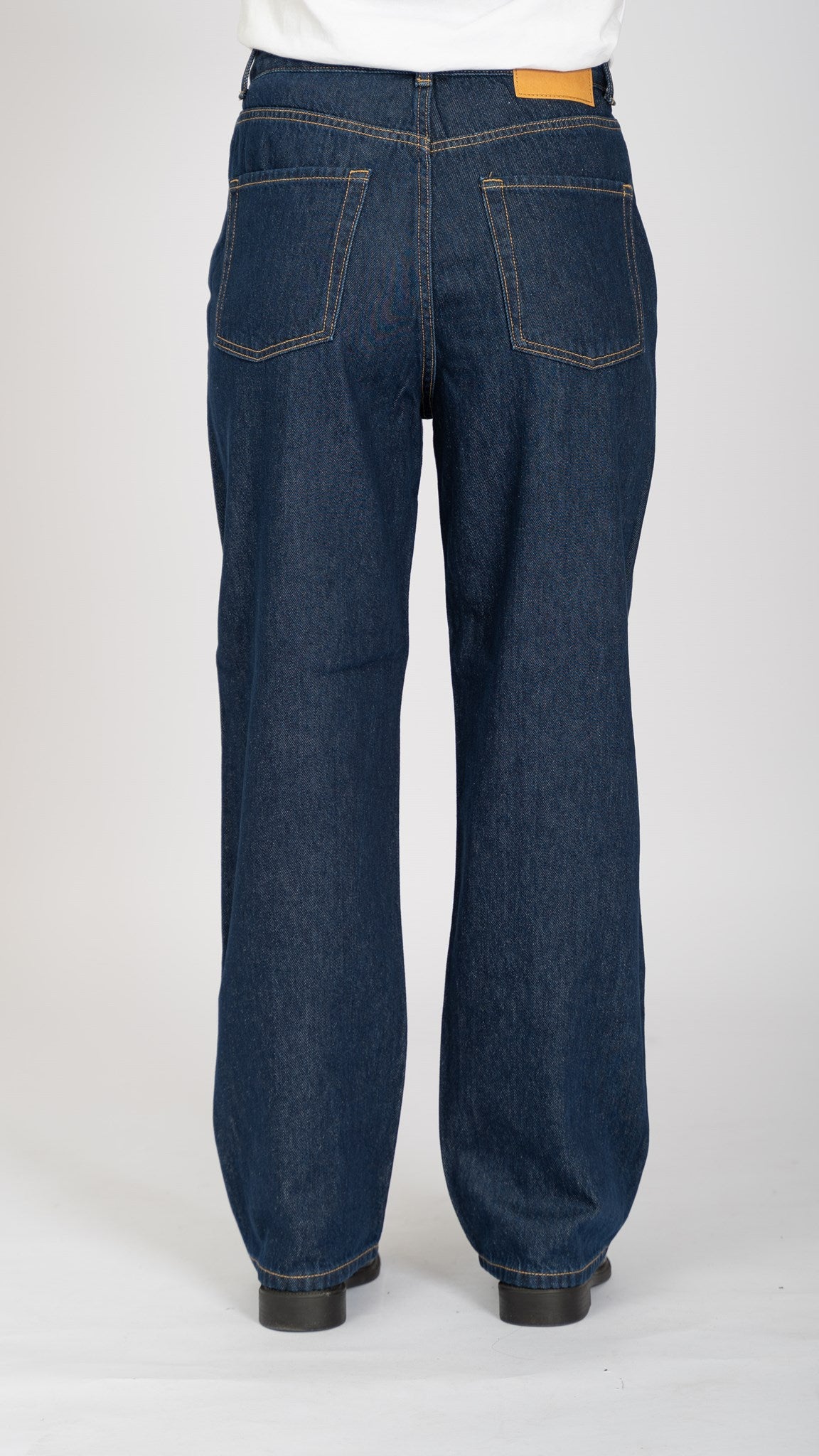 Performance Loose Jeans - Medium Blue Denim - TeeShoppen - Blå 11