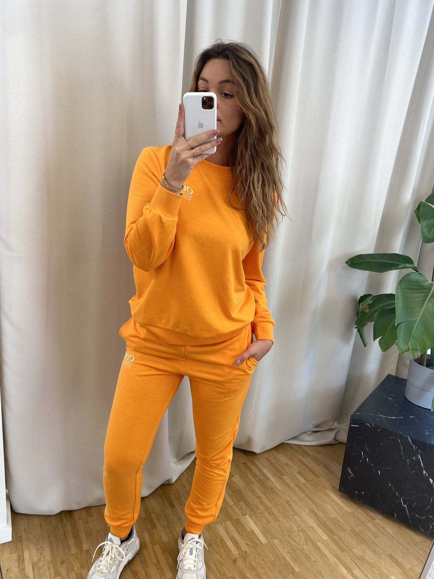 Colour Sweatpants - Orange - ONLY - Orange 2