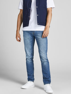 Liam Original Jeans 405 - Blå denim - Jack & Jones - Blå