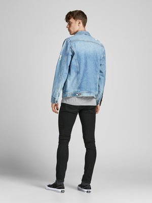 Liam Original Jeans 105 - Svart Denim - Jack & Jones - Svart