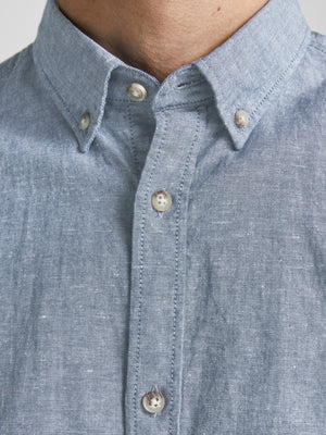 JJ Summer Shirt - Faded Denim - Jack & Jones - Blå