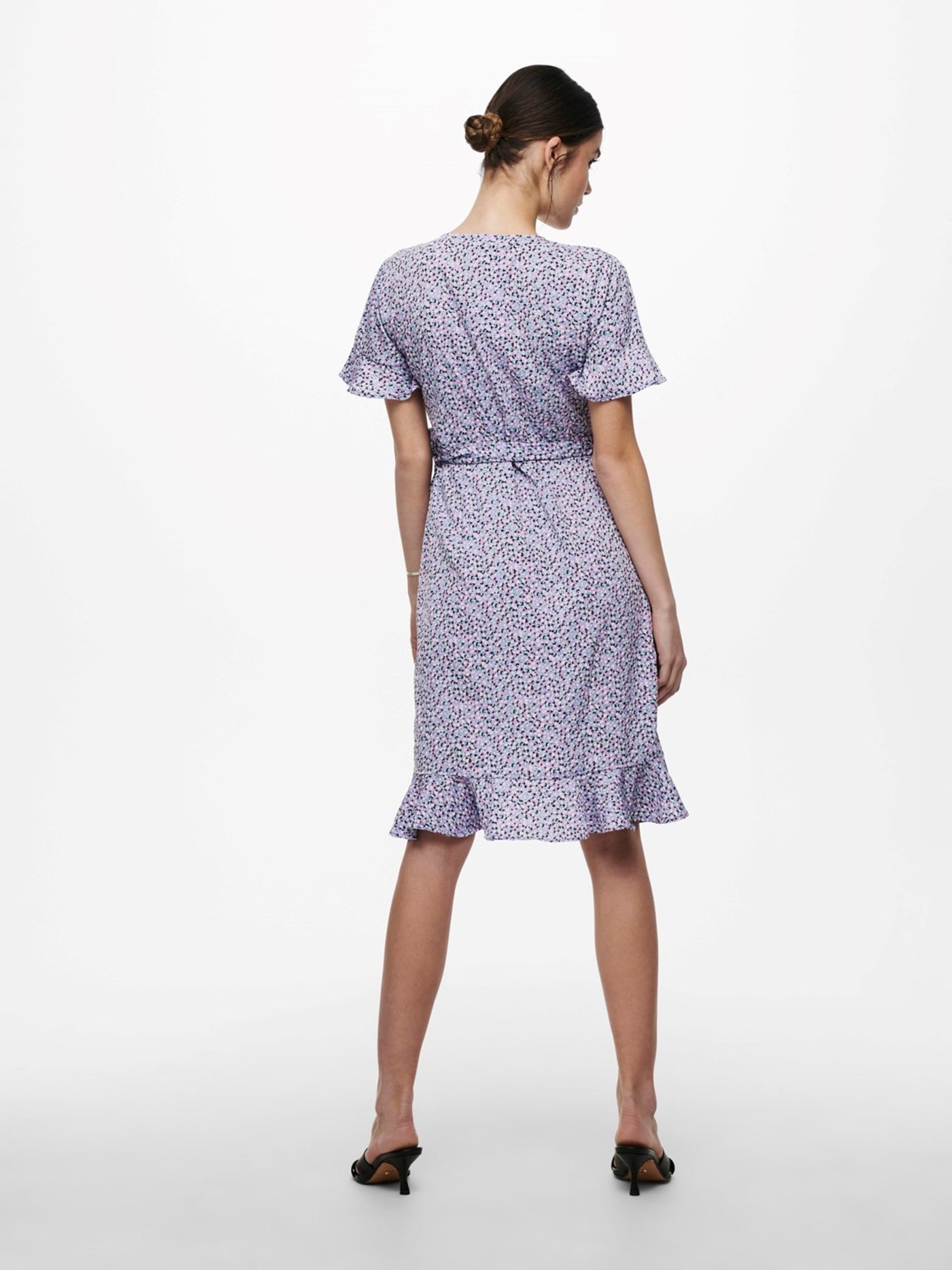 Olivia Wrap Dress - Chinese Violet - ONLY - Lila 6