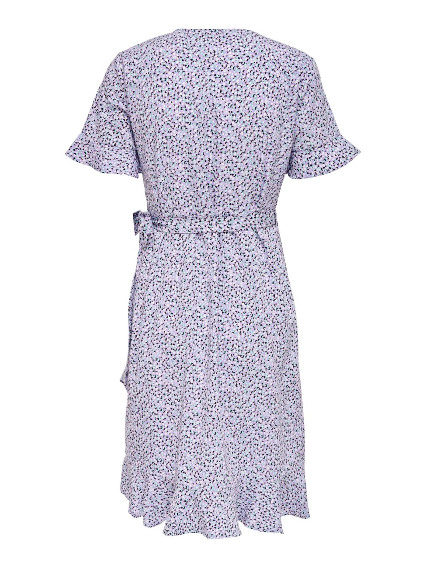 Olivia Wrap Dress - Chinese Violet - ONLY - Lila 8