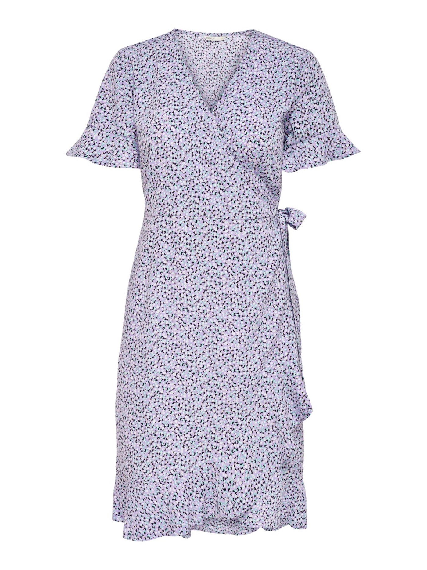 Olivia Wrap Dress - Chinese Violet - ONLY - Lila 7
