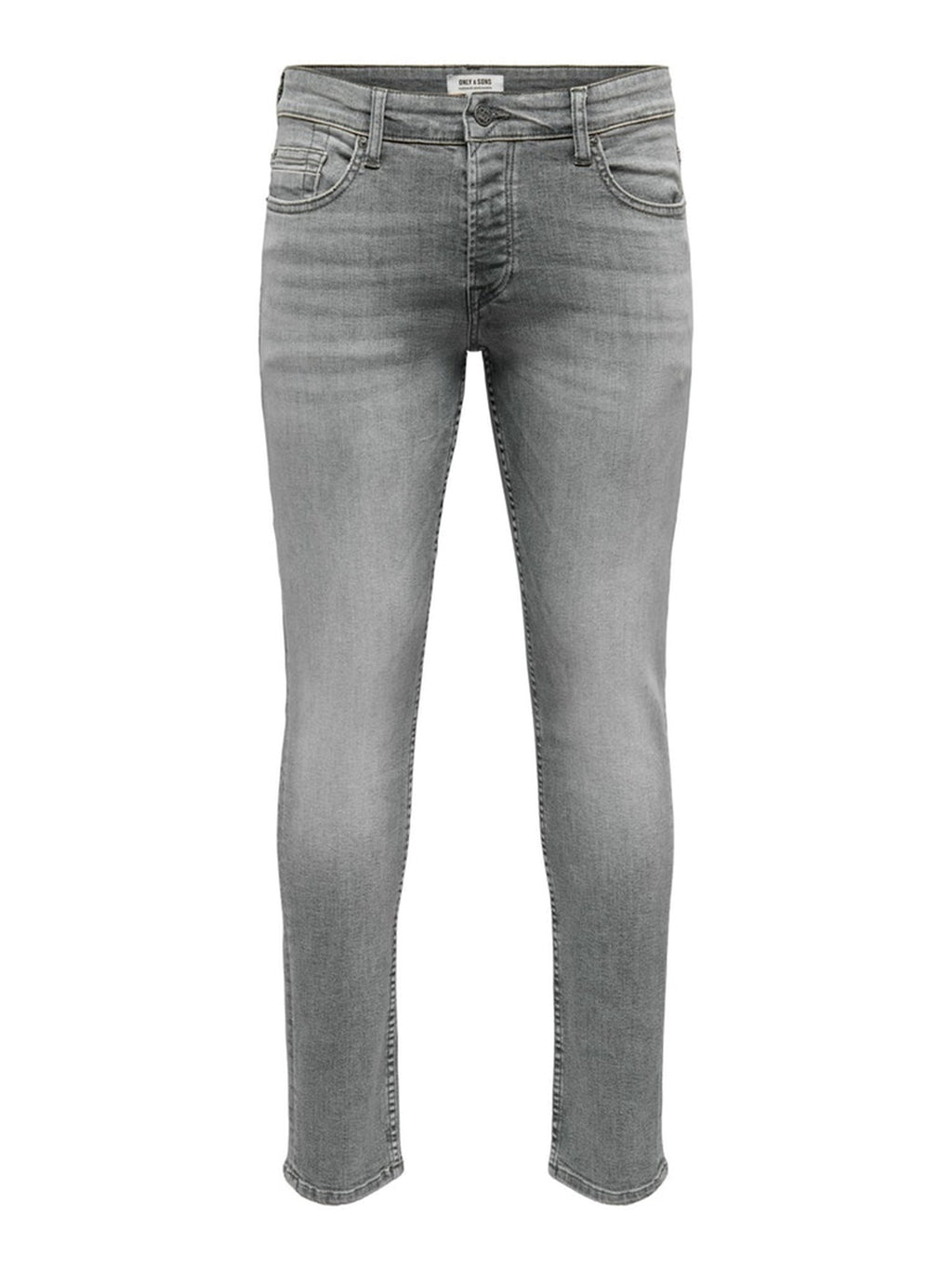 Loom Slim Grey Jeans - Grå