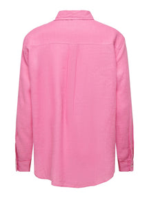 Tokyo Linen Skjorta - Sachet Pink