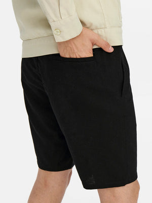 Linus Linneshorts - Svart - Only & Sons - Svart