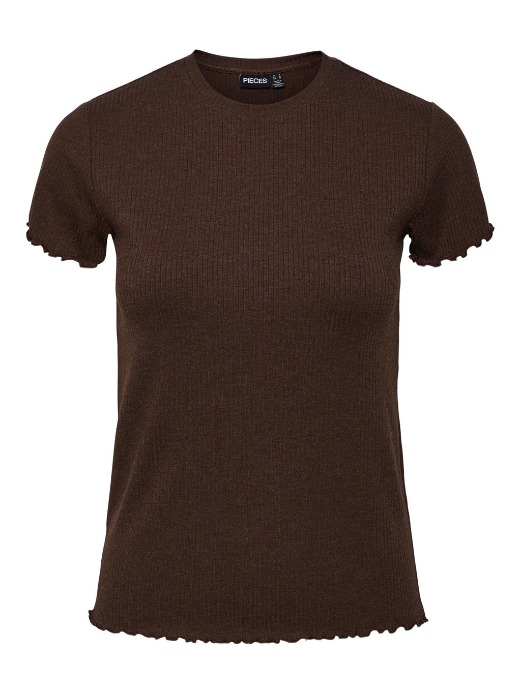 Nicca O-Neck Topp - Chicory Coffee