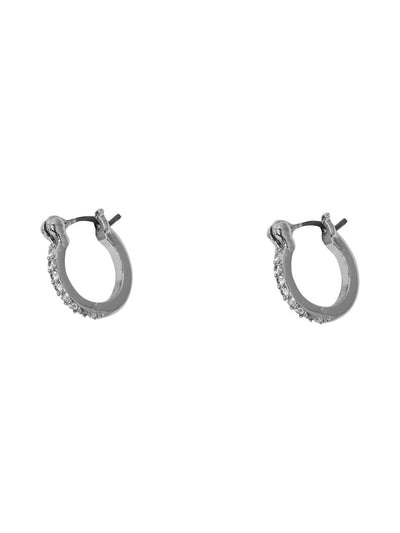Mini Hoop Örhängen - Silver - PIECES - Silver