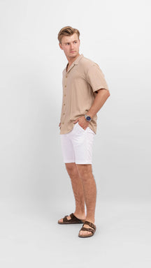 Chino Shorts - Optical White