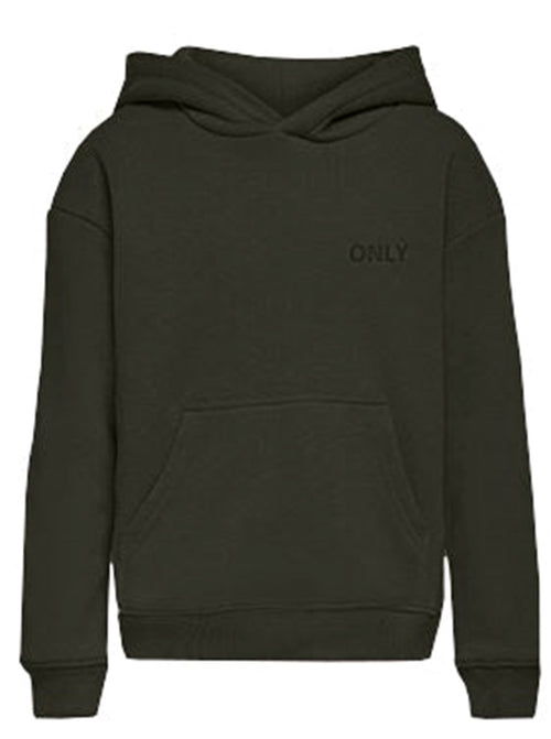 Every Life Small Logo Hoodie - Russin - Kids Only - Grön