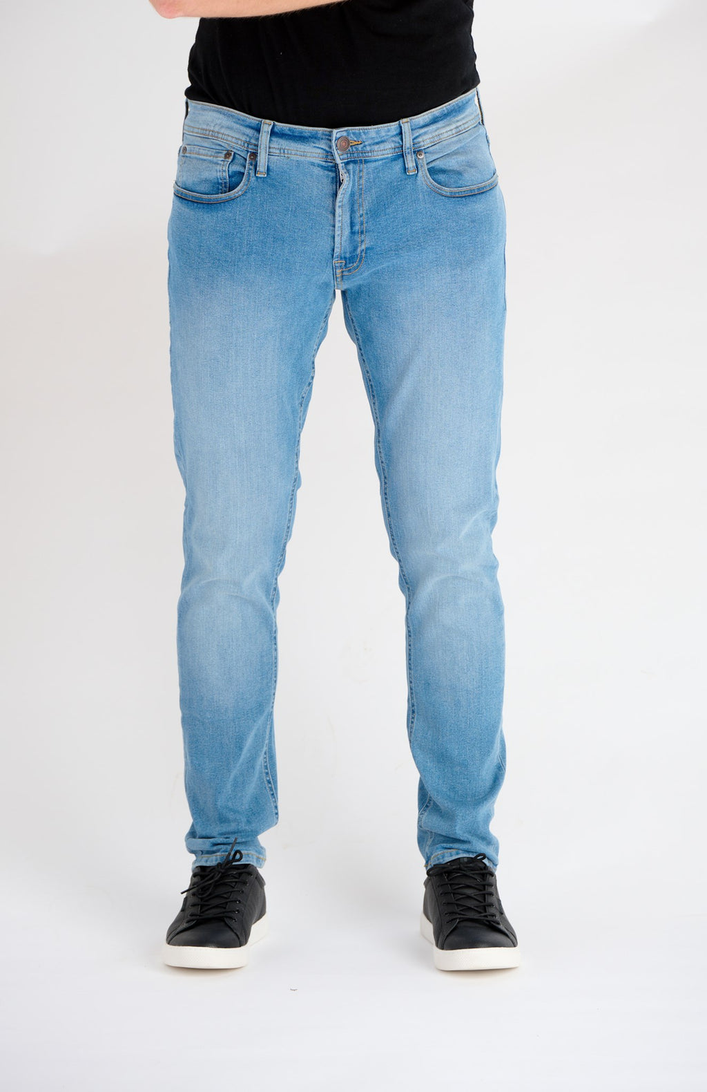 Performance Jeans (Slim) - Ljusblå Denim