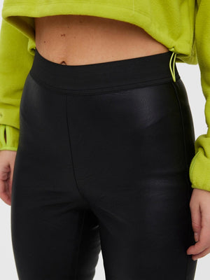 Storm Cut Leggings - Svart - Vero Moda - Svart