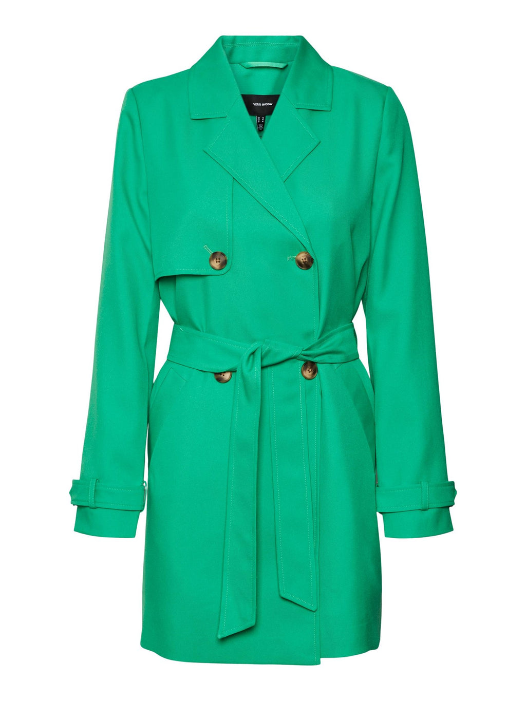 Celeste Trench Coat - Bright Green